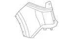 Genuine Nissan Fascia-rear Bumper Right-hand 85016-6RB1H. Fixed Price $125.14.