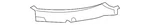 Genuine Mazda Bumper Cover Bracket NH52-50-2H1A. Fixed Price $20.61.