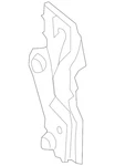 2011-2015 Lincoln Mkx Bumper Cover Bracket Left Rear. Fixed Price $44.96.