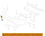Subaru Oem 14-16 Forester Bumper Components-tow Eye Cap 57731SG000. Fixed Price $9.14.