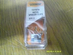 Dorman 963-627D Metal Spoiler Clips Fits Toyota, Package Of. Fixed Price $8.00.