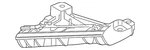 Genuine Nissan Headlight Bracket 62228-1EA0A. Fixed Price $132.05.