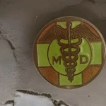 Vintage Medical Doctor Md Auto License Badge Emblem. Fixed Price $35.27.