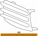 52438-21020 Toyota Cover, Front Bumper Guard, Lh 5243821020, New Genuine Oem Par. Fixed Price $41.84.