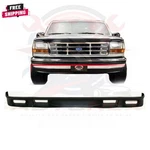New Front Bumper Lower Valance Black Plastic 1993-1995 Ford F-150 FO1095155. Fixed Price $65.85.