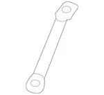 Genuine Nissan Bumper Cover Stay 62212-7Z800. Fixed Price $29.32.