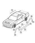 Genuine Mopar 1/4 Turn Locking Retainer 06513660AA. Fixed Price $27.20.