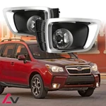 2014-2018 Subaru Forester Xt Clear Lens Pair Fog Light Lamp+wiring+switch. Fixed Price $51.99.