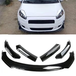 Gloss Black Front Bumper Cover Lip Splitter Spoiler For Fiat Abarth Body Kit. Fixed Price $99.99.