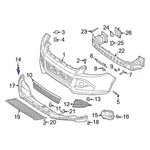 Ford Escape 2013-2016 CJ5Z17A900BA Front Right Tow Eye. Fixed Price $38.35.