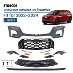 Front Bumper Cover Assembly Grille Kit For 2022-2024 Chevy Traverse Premier. Fixed Price $369.99.