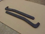 1968 Plymouth Nos Mopar Rear Bumper Guards Road Runner Sport Satellite Gtx. Fixed Price $495.00.