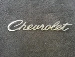 ** (1) Vintage 1960'S 1966 Chevy Trunk Script Man Cave. Fixed Price $39.00.