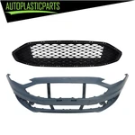 2017 2018 Ford Fusion Front Bumper Cover And Gloss Black Grille Honeycomb. Fixed Price $193.18.