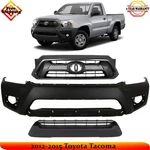 Front Bumper Cover Primed Plastic & Grille Assembly For 2012-2015 Toyota Tacoma. Fixed Price $270.00.