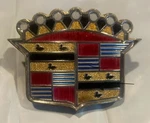1954 Cadillac Trunk, Crest & Gold Bezel 1461050 Unmolested Original Rare. Fixed Price $454.00.