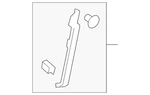 Genuine Gm Passenger Side Front Bumper Fascia Lower Reinforcement 23180880. Fixed Price $36.26.