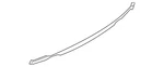 Genuine Audi Lower Grille 8R0-807-823. Fixed Price $272.21.