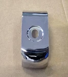 Nos Mercedes W114 W115 Front Bumper Chrome Seam Joint Cover 1158850023. Fixed Price $45.00.