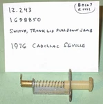 1976 Cadillac Seville Nos Trunk Lid Closing Jamb Switch 1698850. Fixed Price $24.99.