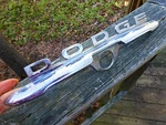 Dodge Trunk Handle Trim Emblem 1490363 1953. Fixed Price $109.99.