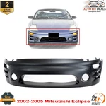 Front Bumper Cover Primed With Fog Lamp Holes For 2002-2005 Mitsubishi Eclipse. Fixed Price $172.16.