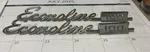 1968 1974 Ford Econoline Van 100 Emblem Set Street Boogie Disco Oem Nice. Fixed Price $74.99.
