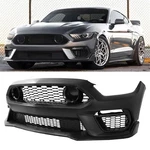 Fits 2015-2017 Ford Mustang Mach Style Front Bumper Replacement + Lip. Fixed Price $674.09.