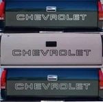 Chevrolet Tailgate Truck Lettering 1500 Silverado Sticker Vinyl Decal B W Slvr. Fixed Price $19.95.