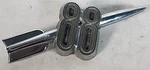 Vintage Oldsmobile 88 1949-51 Trunk Rocket Emblem Metal Original 557834. Fixed Price $125.00.