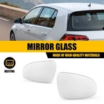 Pair Heated Mirror Glass Left+right For Volkswagen Golf 2010-2014 5K0857521A Eah. Fixed Price $19.94.