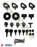 1970 Dodge Coronet & Super Bee Body Bumper Kit Mopar Lic'd Rubber Stops. Fixed Price $39.99.