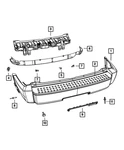 2002-2026 Mopar Rivet Front 6506007AA Genuine 4PACK. Fixed Price $11.00.