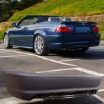 For Bmw E46 99-05 3-SERIES 2DR Coupe M-tech Ii Style Rear Bumper Cover Non Pdc. Fixed Price $465.00.