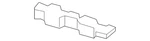 Genuine Acura Spacer Front Bumper Side 71193-TJB-A01. Fixed Price $7.05.