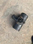Jaguar Etype Xke 71-74 Original Fitting Below Tank Holes Tapped, Switch Fitted. Fixed Price $100.00.