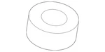 Genuine Volkswagen Power Brake Booster Vacuum Pump Insulator 8E0-614-177-A. Fixed Price $6.26.