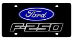 Eurosport Daytona 3506N-1 Carbon Steel License Plate Ford F250 Logo. Fixed Price $42.95.