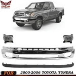 Front Bumper Chrome Steel & Fog Light Assembly Kit For 2000-2006 Toyota Tundra. Fixed Price $441.00.