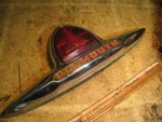 46 47 48 Plymouth Sedan 13539 Trunk Emblem Stop Light. Fixed Price $150.00.