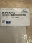 Usa New Genuine Hyundai Radiator Grille, Rh 863A8-GI010. Fixed Price $40.00.