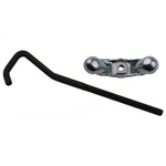 Spare Tire J Hook Long Threaded Stud And Wing Nut Hold Down Spinner 1964-81 Gm. Fixed Price $22.00.