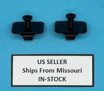 (pack Of 2) Rear Bumper Spoiler Rivet Clip For Vw Volkswagen WHT005263. Fixed Price $9.85.