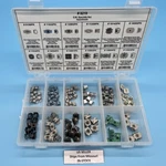 115 Piece Specialty Nut Assortment For Gm Chevy Bumper Fender Inner Panel Grille. Fixed Price $89.85.