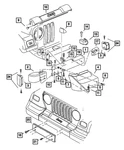 Genuine Mopar Bumper Cover 55155667AG. Fixed Price $121.68.