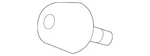 Genuine Volvo Lift-gate Stop Bumper 30762861. Fixed Price $11.82.