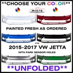 New Front Bumper For 2015-2017 Jetta Painted *choose Your Color* VW1000221. Fixed Price $387.31.