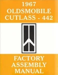1967 Bound Assembly Manual 442 Supreme Cutlass F85 Oldsmobile Factory. Fixed Price $34.00.