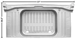 1964 Impala, Belair & Biscayne Trunk Floor Pan W/wtp New. Fixed Price $604.89.