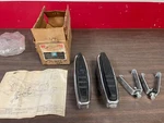 1974 1975 Chevy Luv Truck Front Bumper Guards Nos Gm 1023. Fixed Price $129.99.